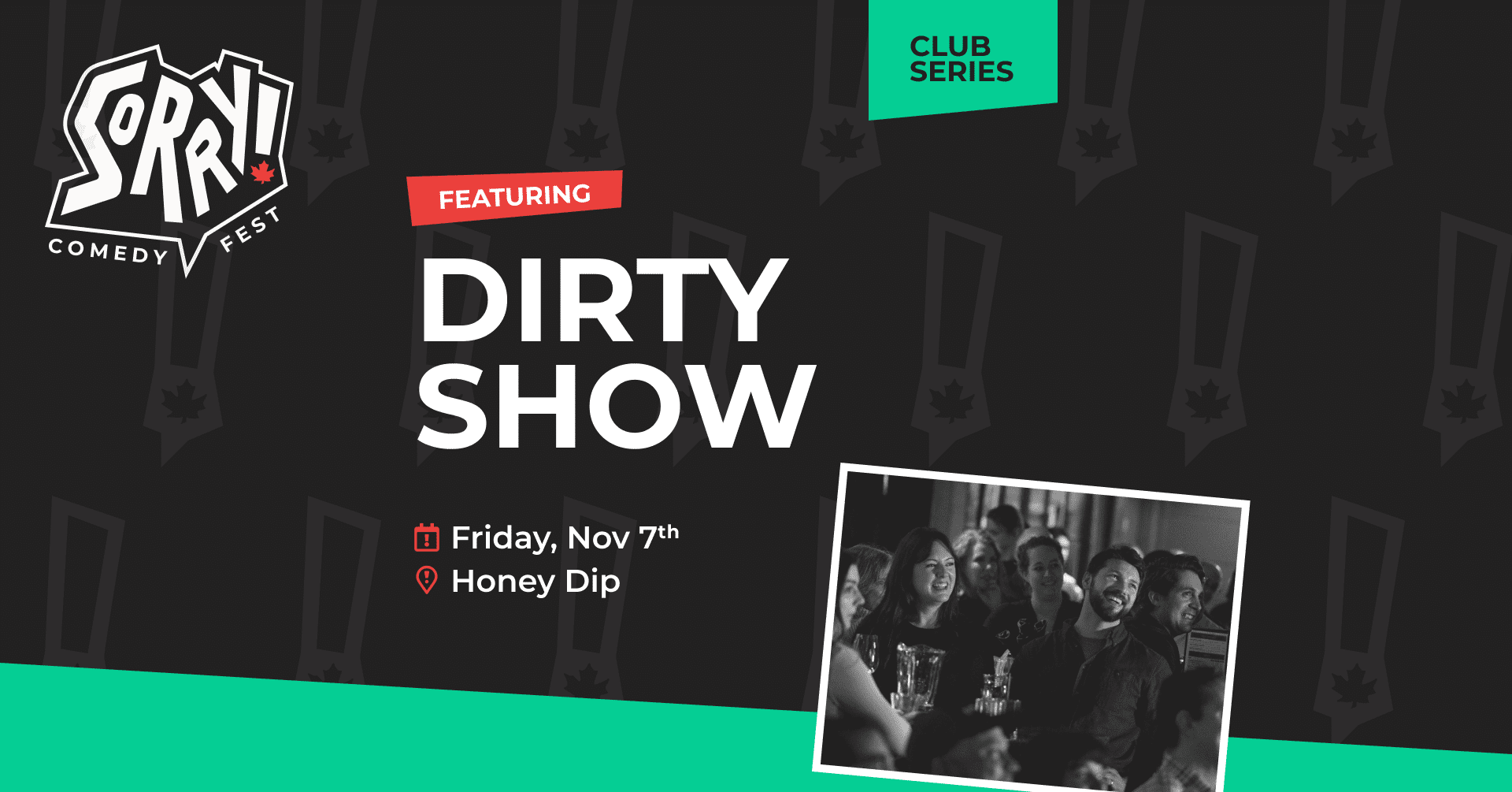 dirty show crowd laughing